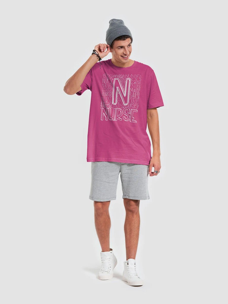 Nurse Typography Tee product image (6)