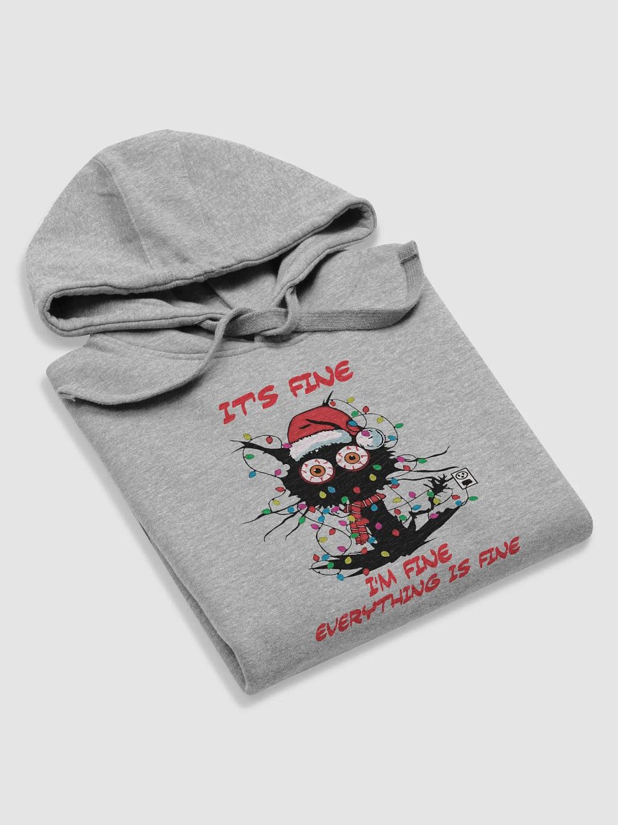 Festive 'IT'S FINE' Christmas Hoodie product image (5)