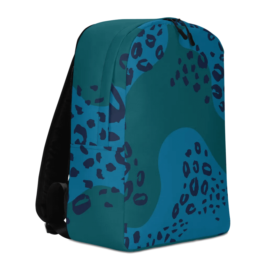 Teal Camo Dreams All-Over Backpack product image (3)