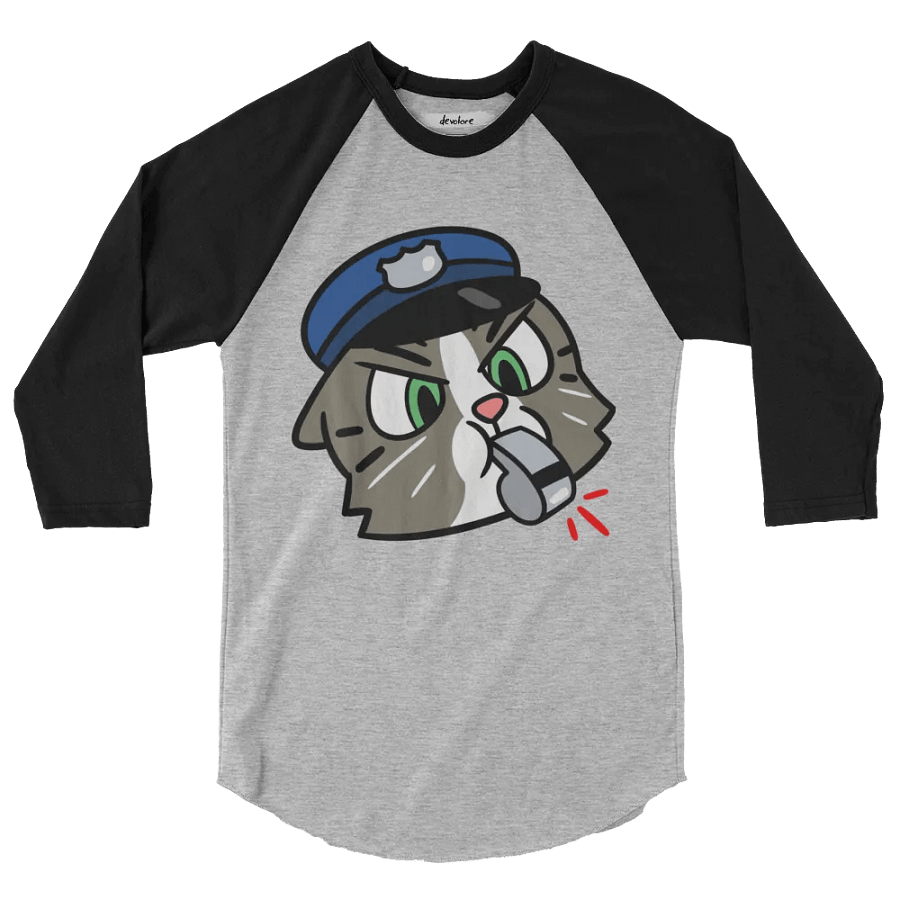 Officer Kitty Cat Raglan product image (12)