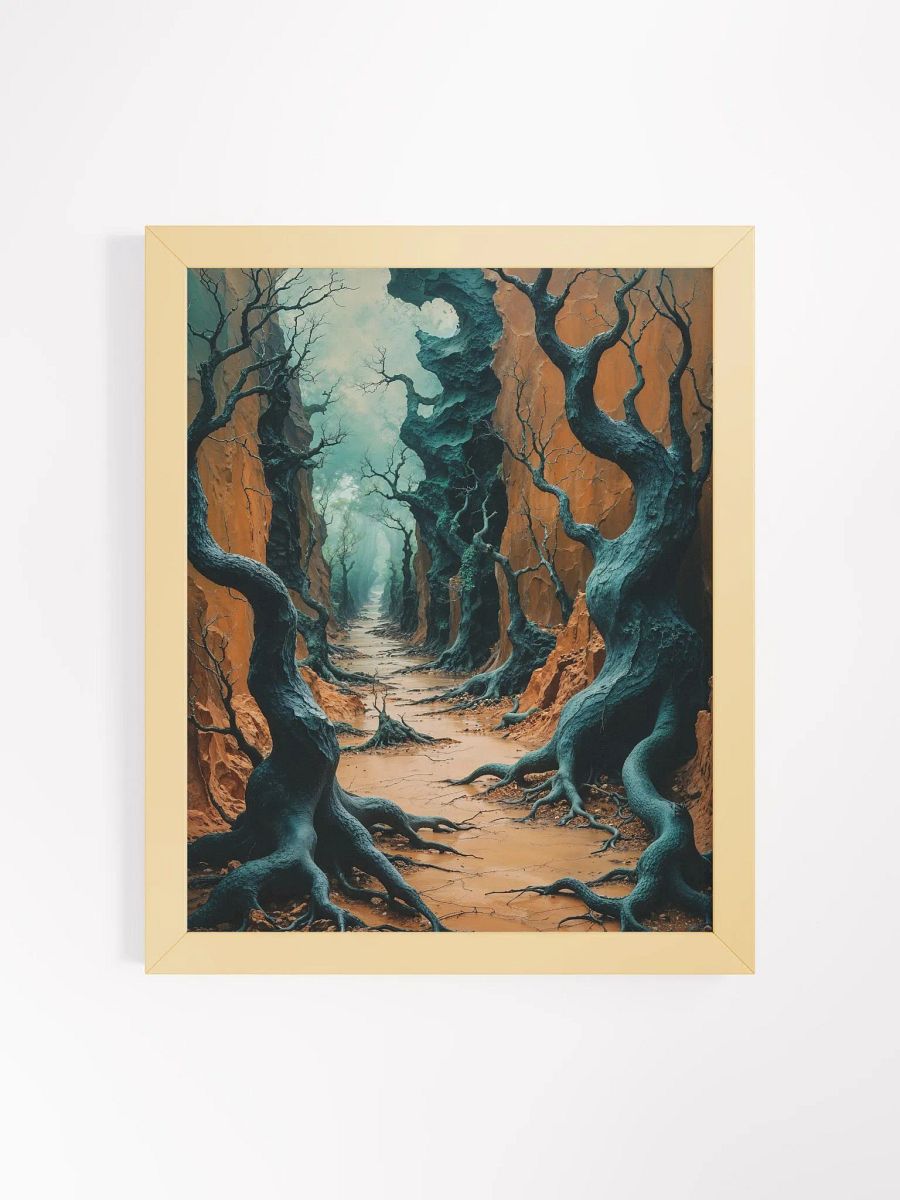 Twisted Expanse Framed Print product image (1)