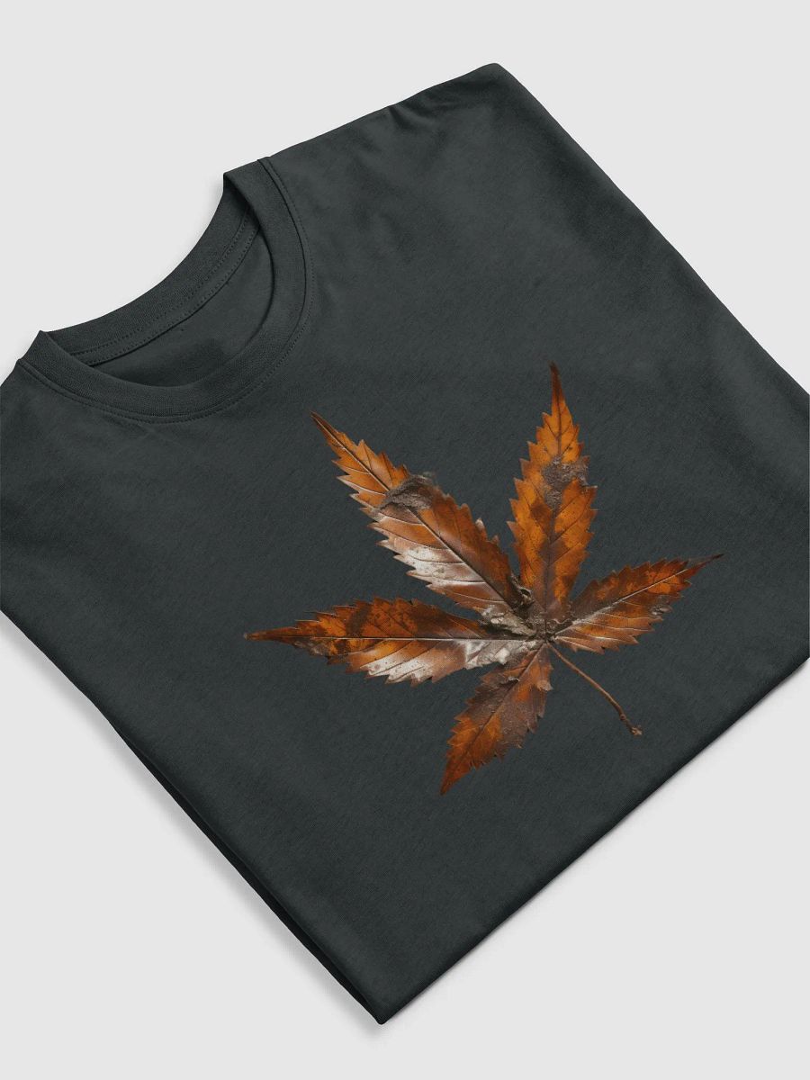Vintage Dry Rusty Cannabis Leaf T-Shirt – Retro Botanical Tee product image (5)
