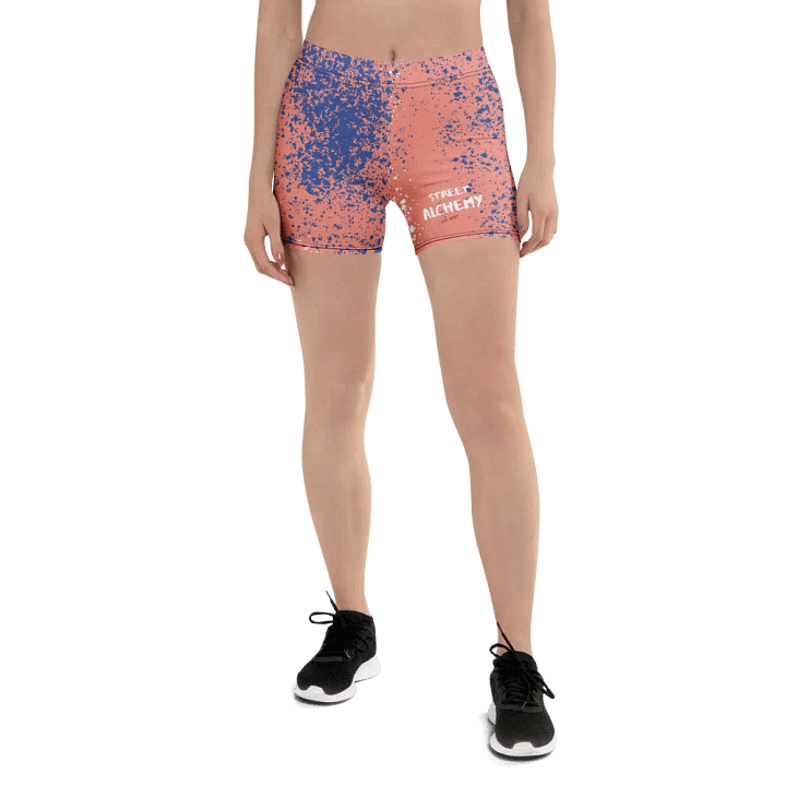 Street Alchemy Coral BIKER Shorts product image (1)