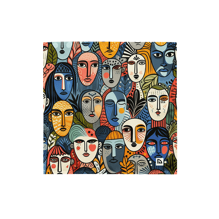 Faces Art Bandana product image (1)