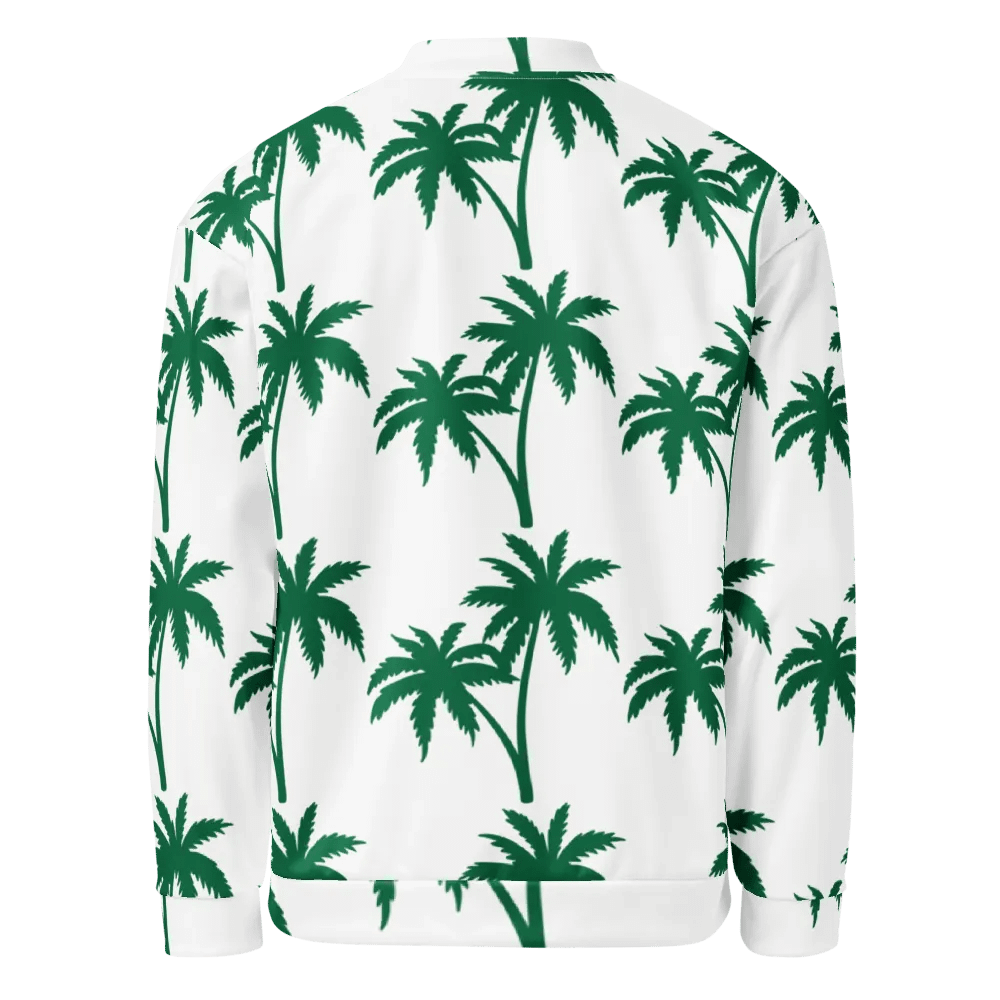 Tropical Grid All-Over Bomber Jacket product image (3)