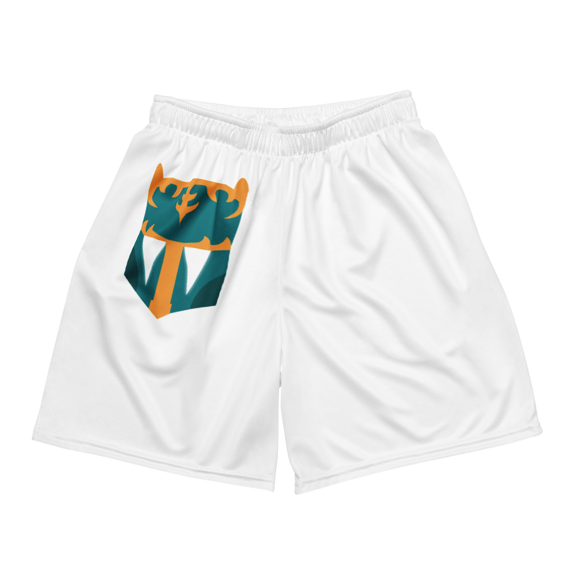 Blue Robot Unisex Athletic Shorts product image (1)