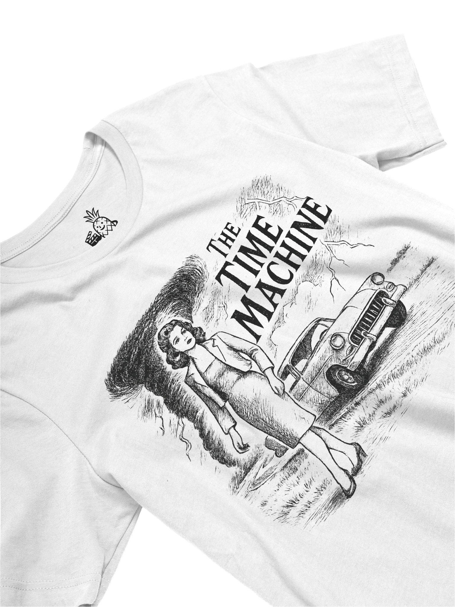 The Time Machine, Tornado, and Dr. Rachel Connor Vintage Inspired Unisex T-Shirt product image (3)