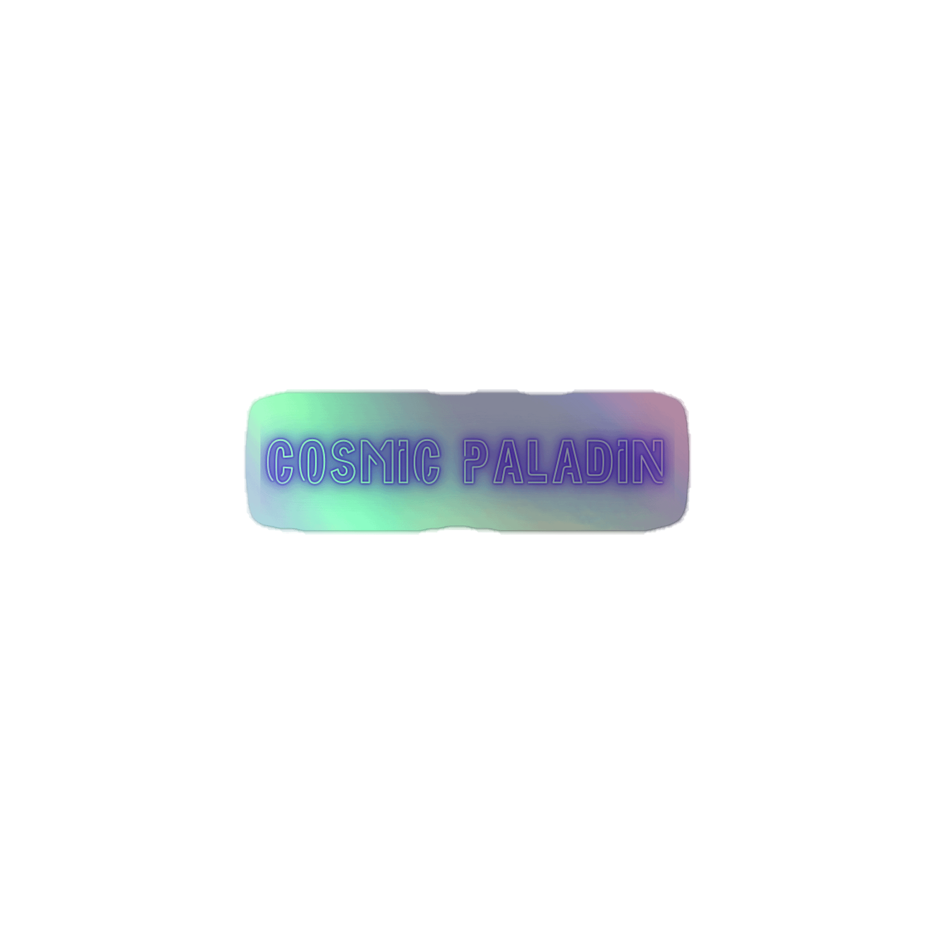 CosmicPaladin Holographic Sticker Set product image (1)
