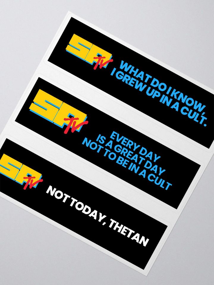 Smaller Bumper Stickers Set #2 product image (2)