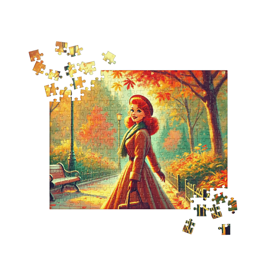 Autumn Stroll Jigsaw Puzzle product image (5)