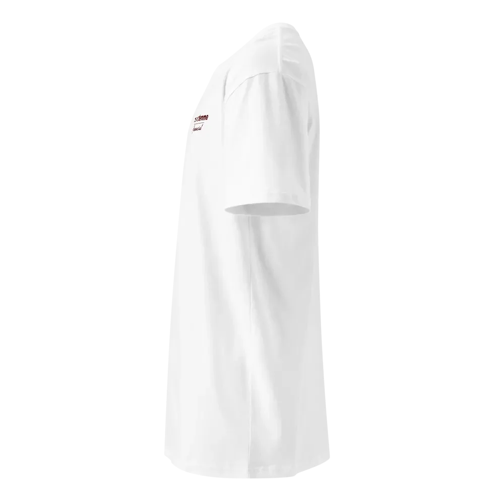 Supreme Comfort Premium Cotton Unisex Tee with Maroon Logotype product image (11)