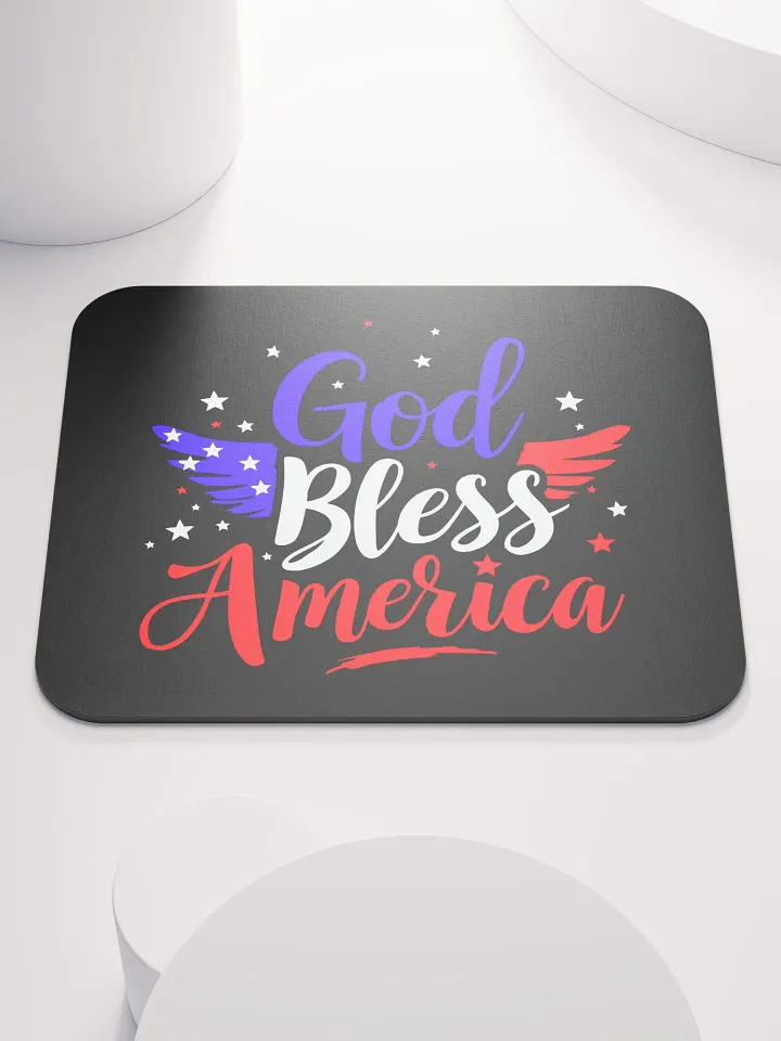 Mouse Pad: God Bless America product image (1)