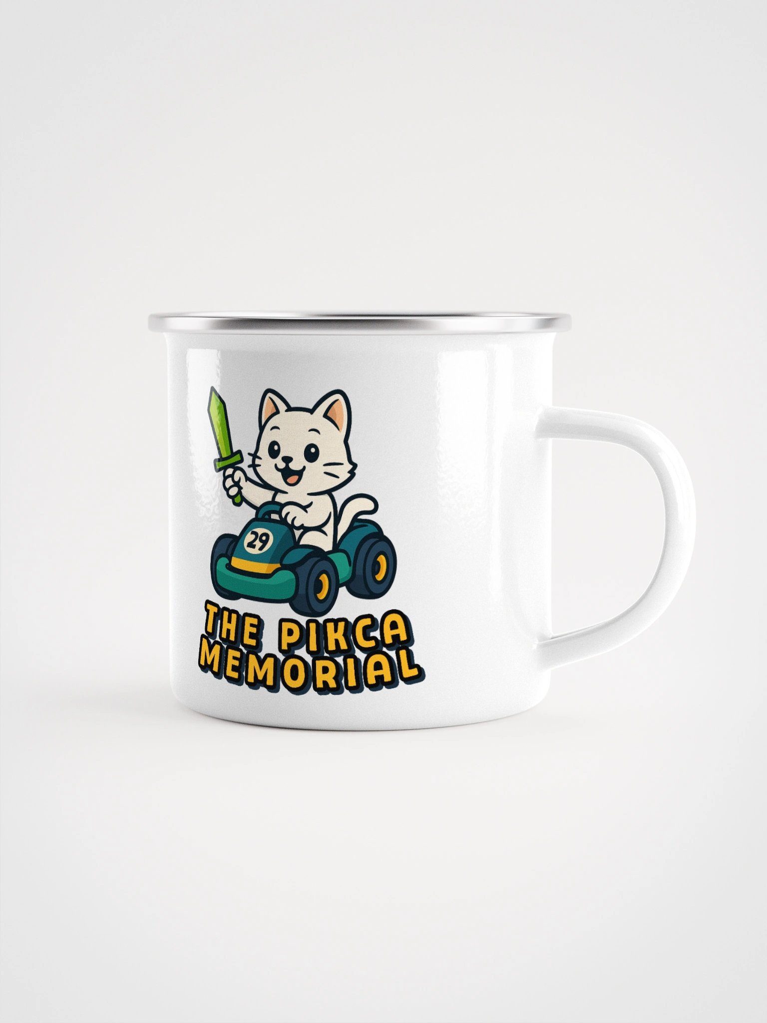 The Pikca Memorial - Enamel Mug product image (1)