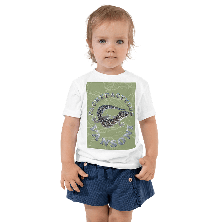 Van Son’s Thick-toed Gecko Toddler Cotton T-Shirt 3 product image (4)
