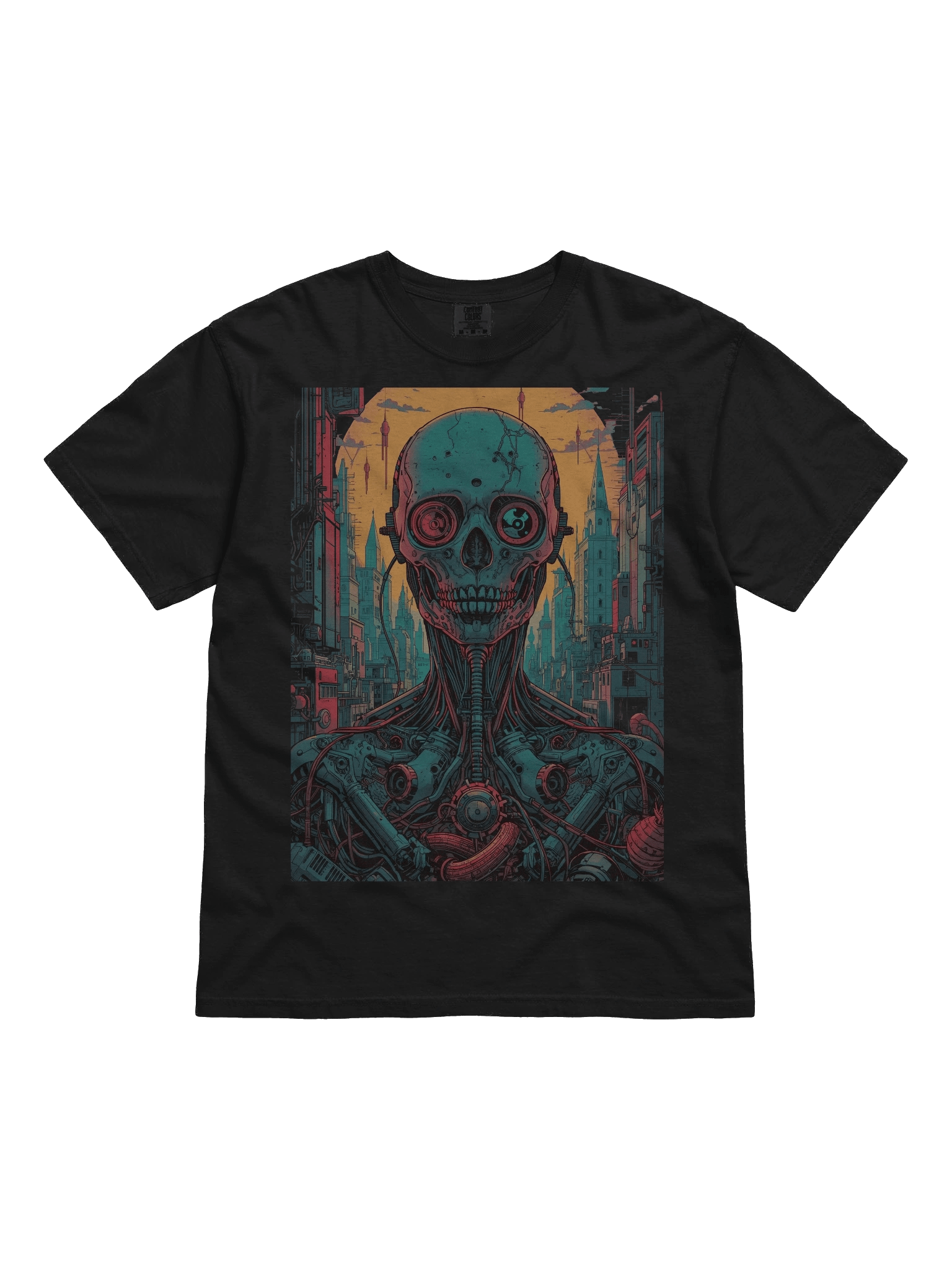 Synthetic Skull Dominion Heavyweight T-Shirt product image (1)