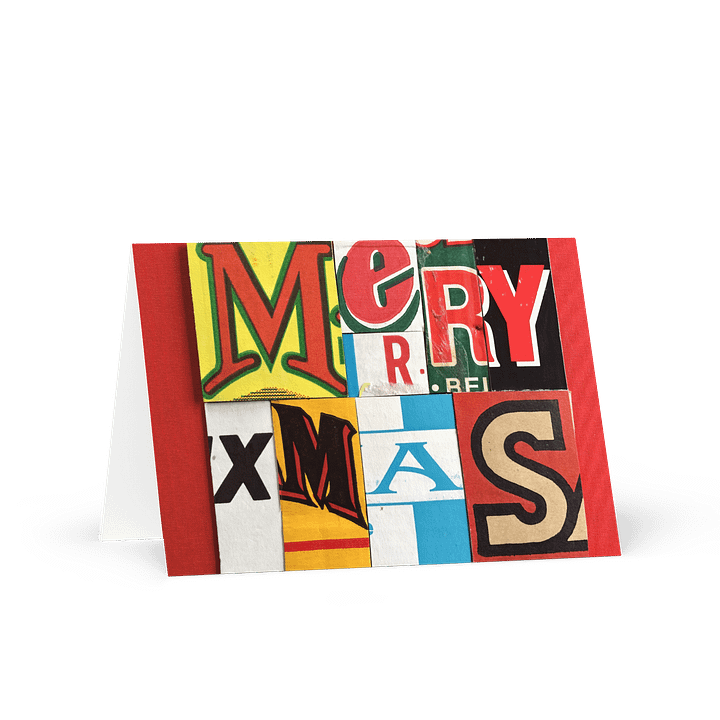 Merry X-Mas Greeting Card product image (2)