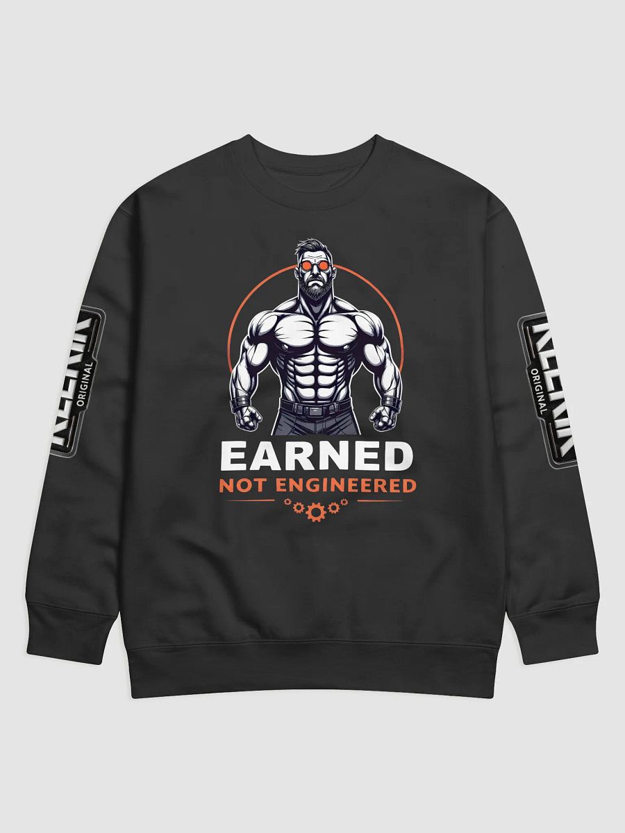 Intense Expression Premium Sweatshirt- EARNED NOT ENGINEERED product image (7)