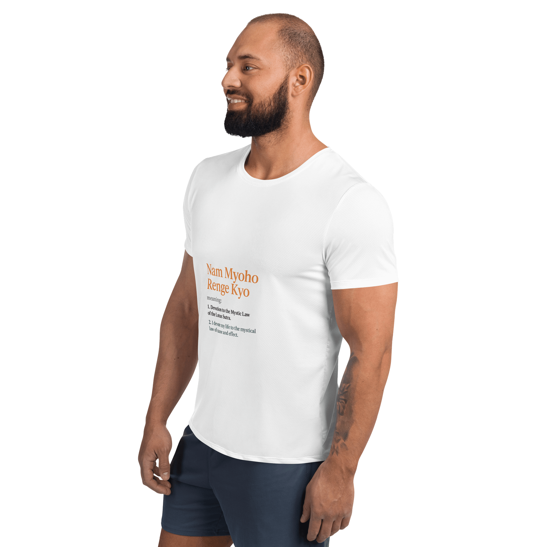 Nam Myoho Renge Kyo Athletic T-Shirt product image (3)