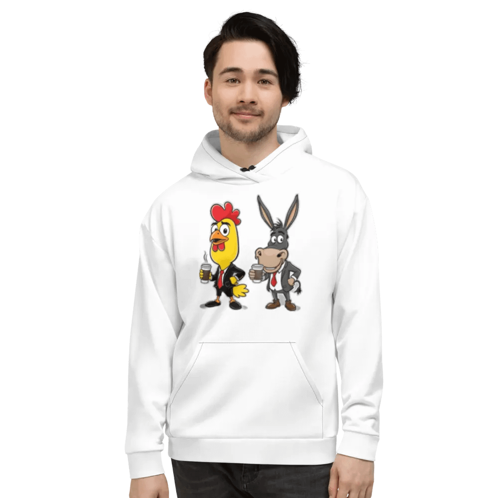 Coffee Break Cartoon Unisex Hoodie product image (2)