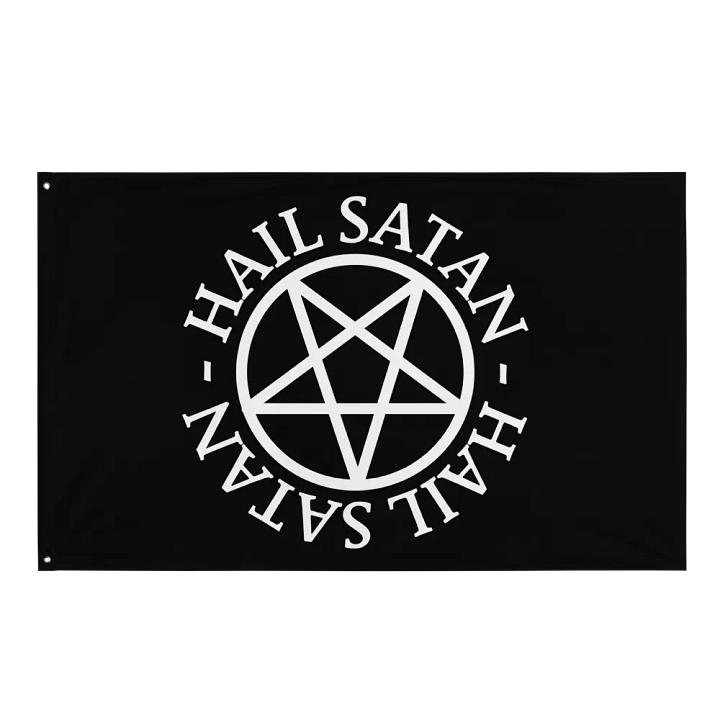 Hail Satan! - Indoor Flag product image (1)