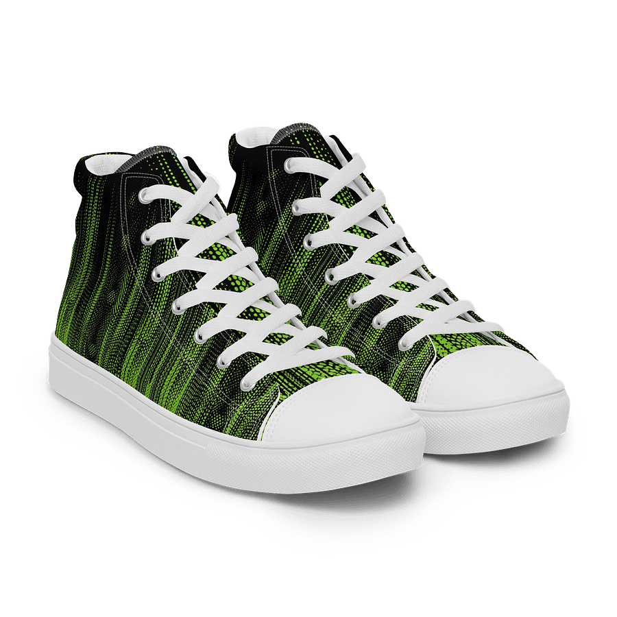 Matrix Green Canvas High Tops product image (8)