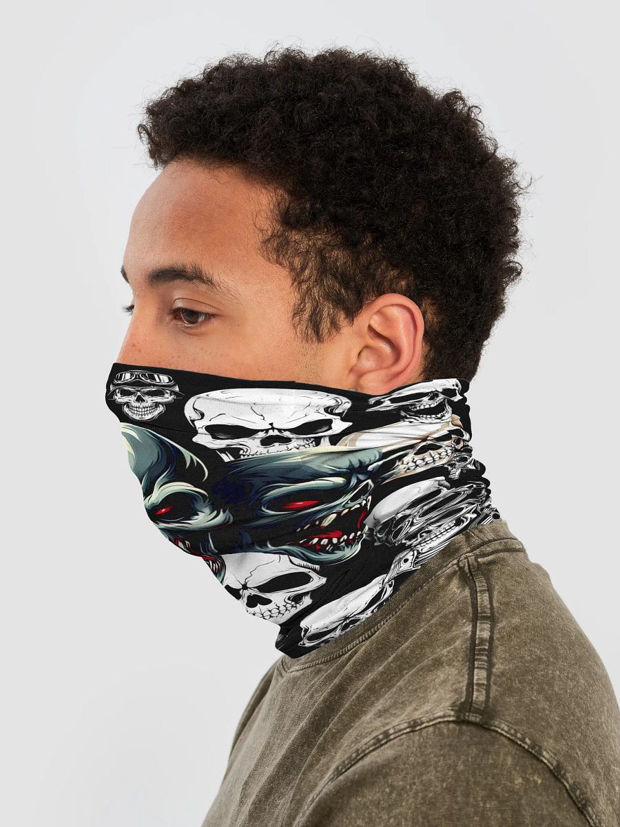 All-Over Skulls Neck Gaiter product image (3)