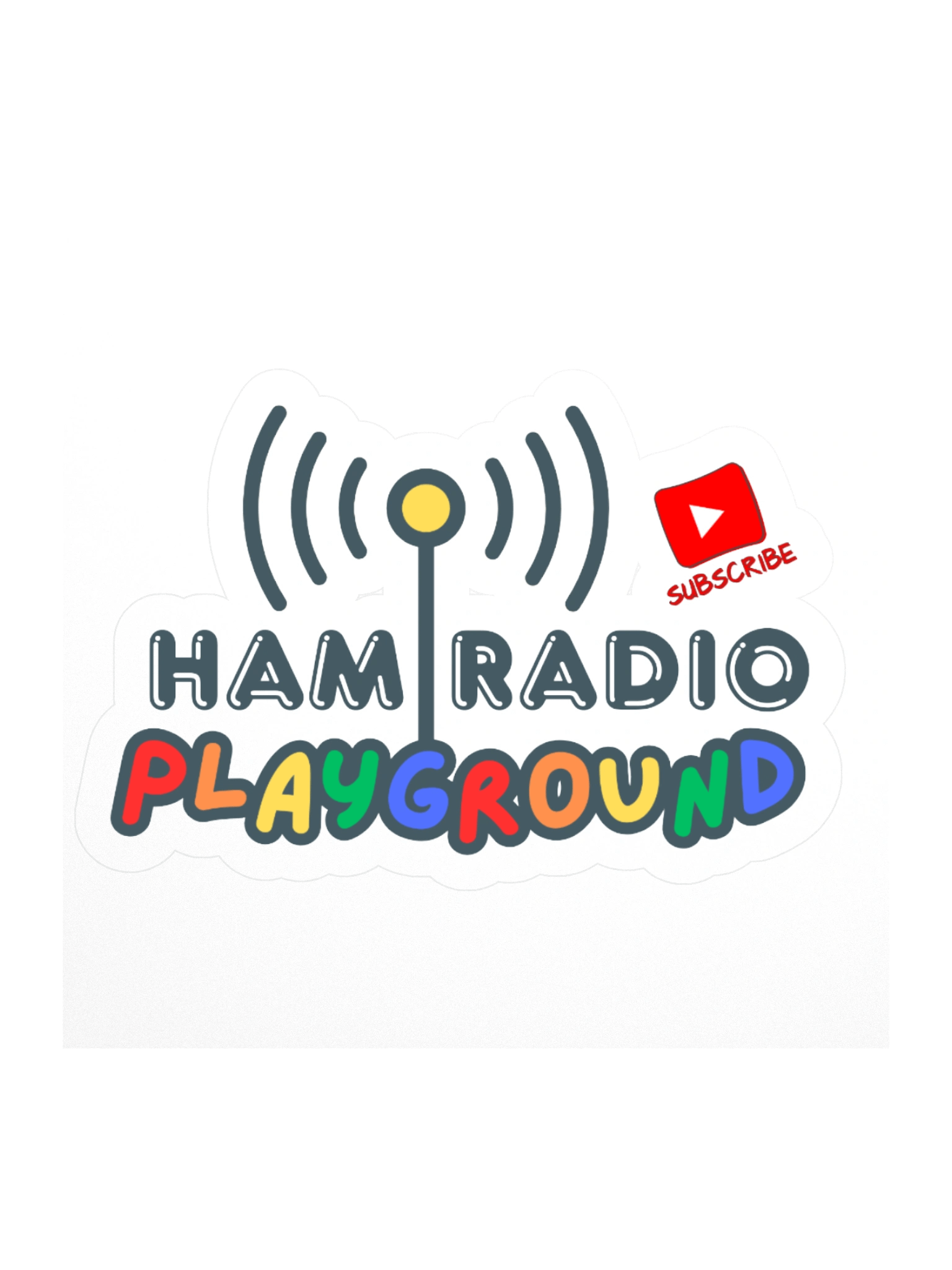 Ham Radio Playground Sticker product image (1)