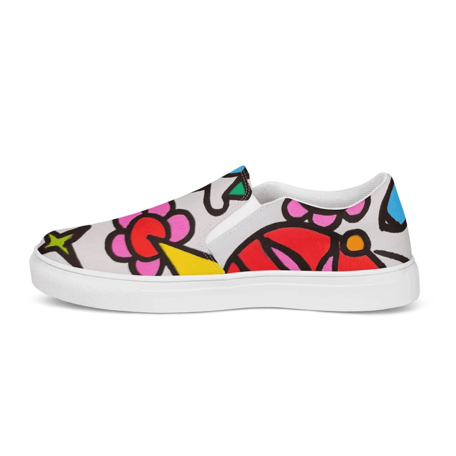 Men's Whimsical Doodle Dreams Slip-Ons product image (8)