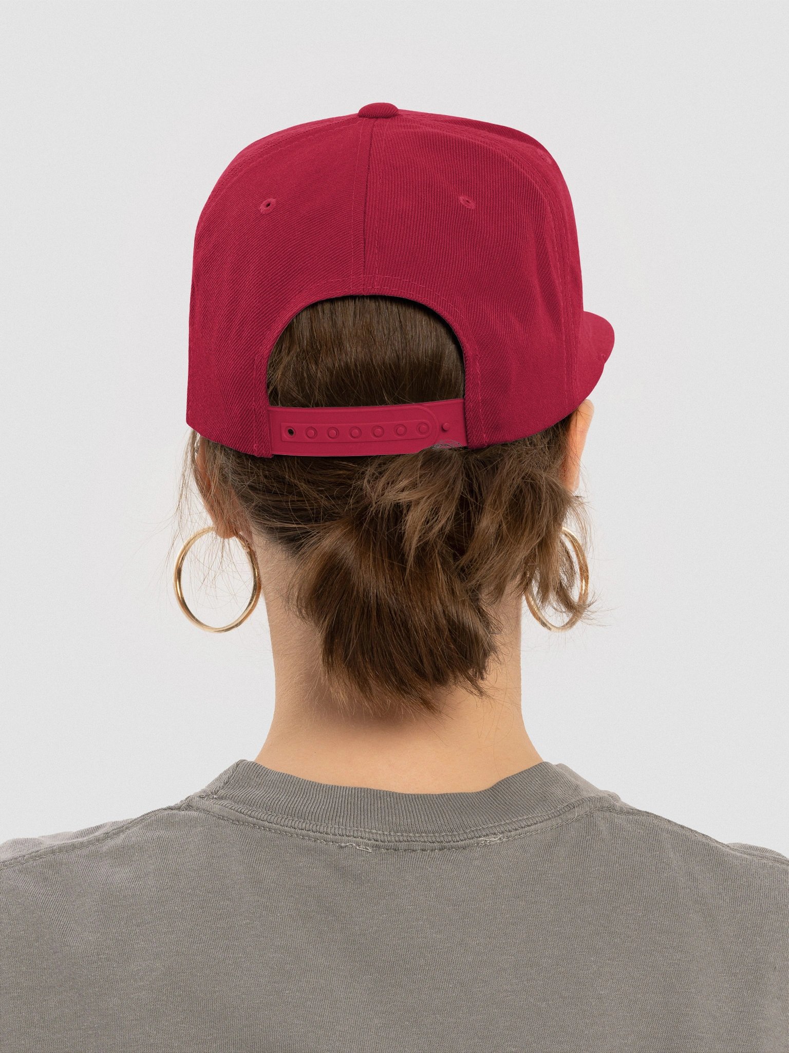 TFOT Embroidered Bold Sandy Hex Flat Snapback Hat product image (5)