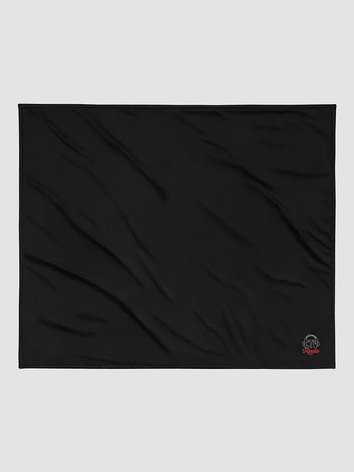 CTVRadio Embroidered Premium Sherpa Blanket product image (2)