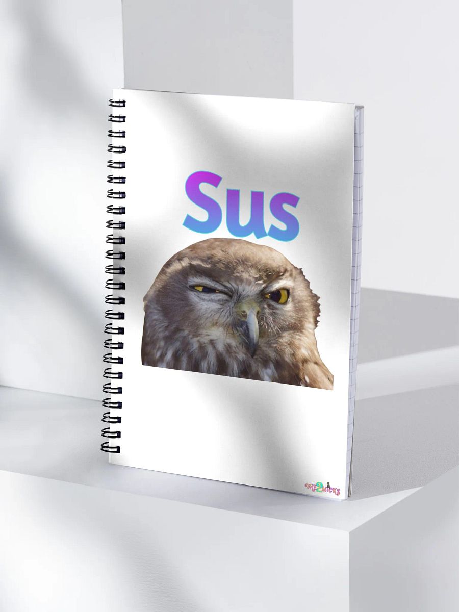 Sus Owl Notebook product image (3)