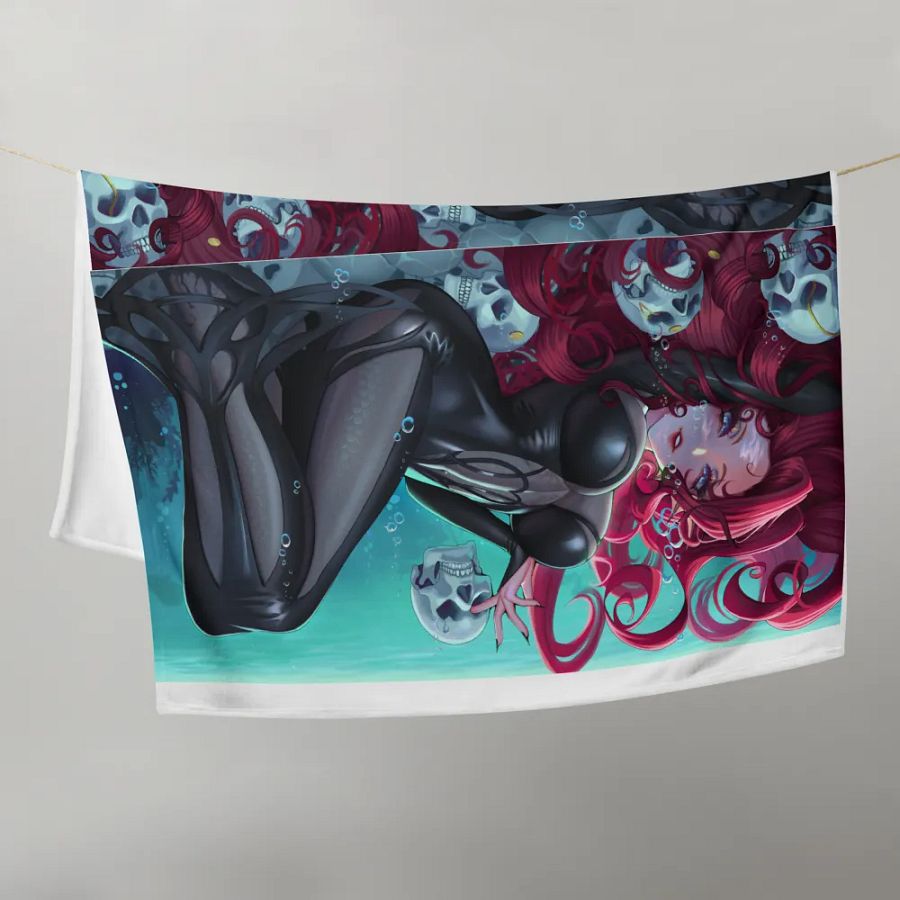 Deadly Beautiful Skulls Blanket product image (9)
