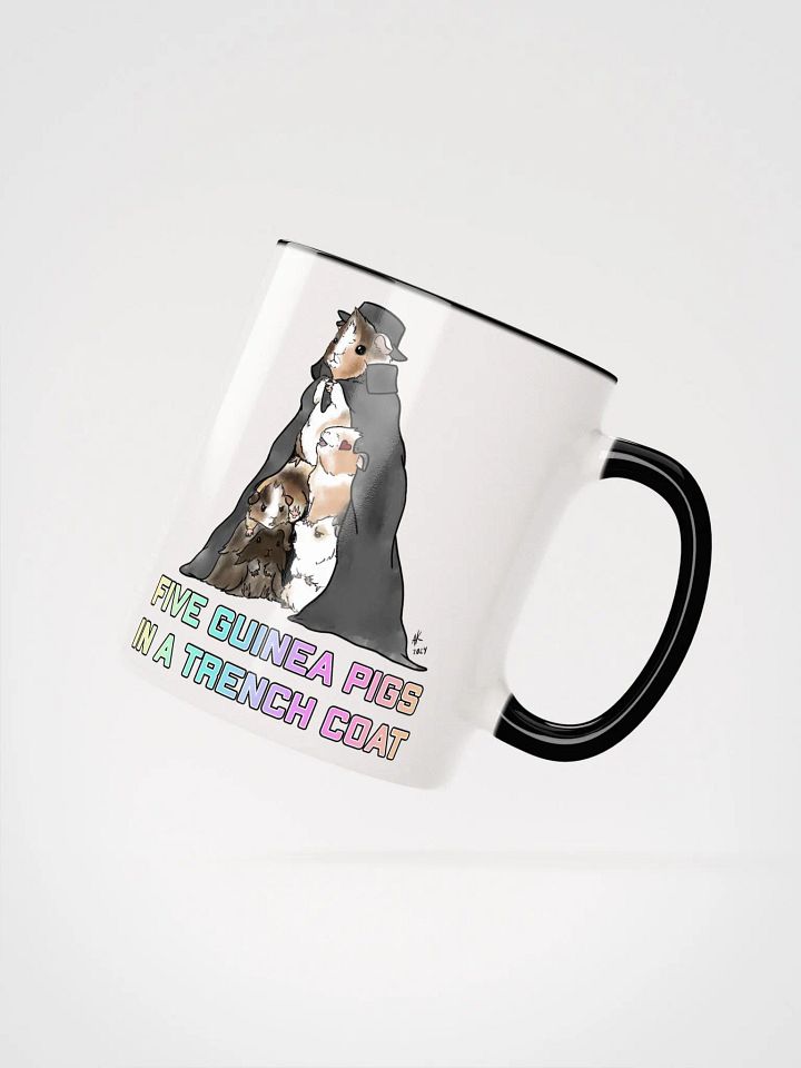Five Guinea Pigs in a Trench Coat Mug product image (5)