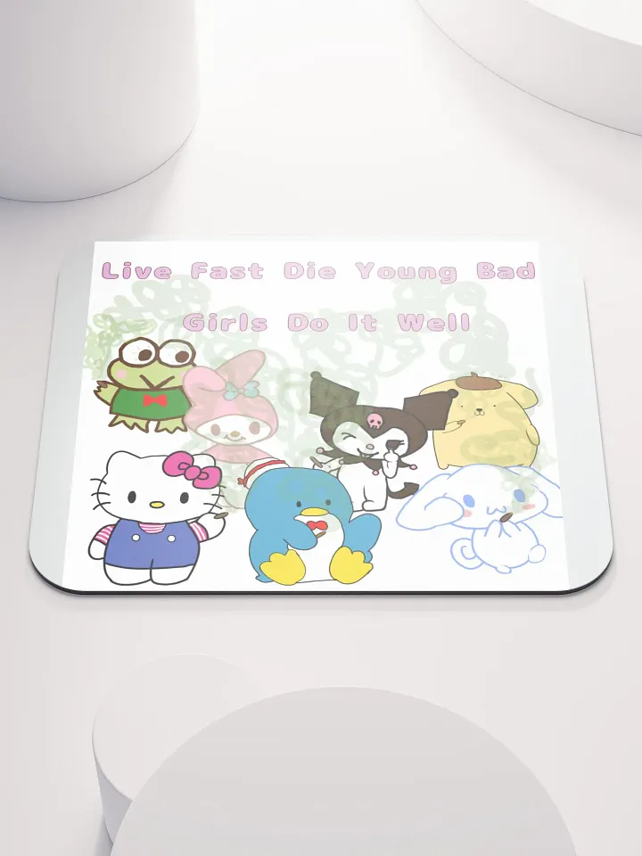 Smoking Sanrio Set Mousepad product image (1)