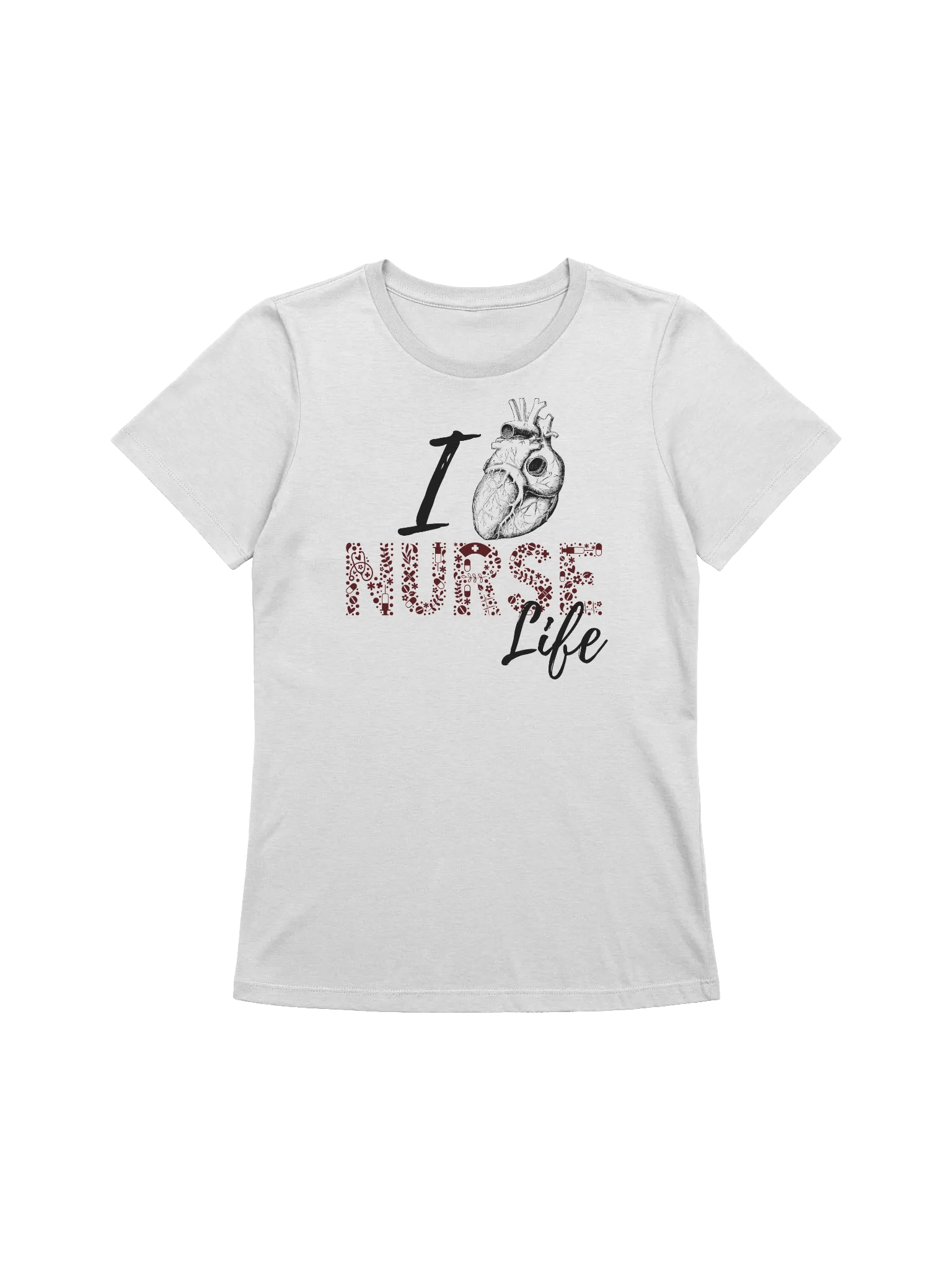 I Heart Nurse Life T-Shirt product image (1)