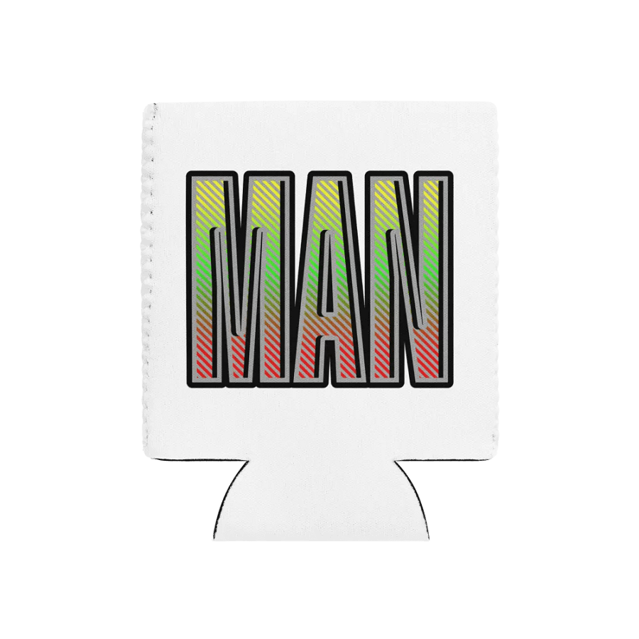 Man Manitoba Reflective Can Cooler product image (1)