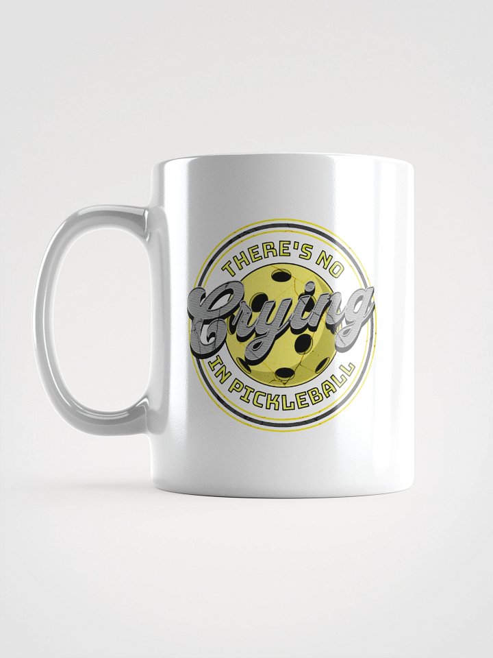 Theres No Crying In Pickleball Distressed Passion Mug product image (1)
