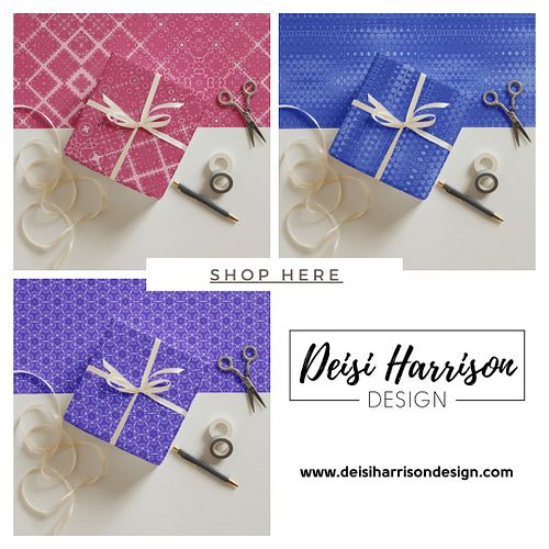 Set of 3 designs perfect for those who want to add a bit of a unique flair to their presents. These sheets feature coordinate...