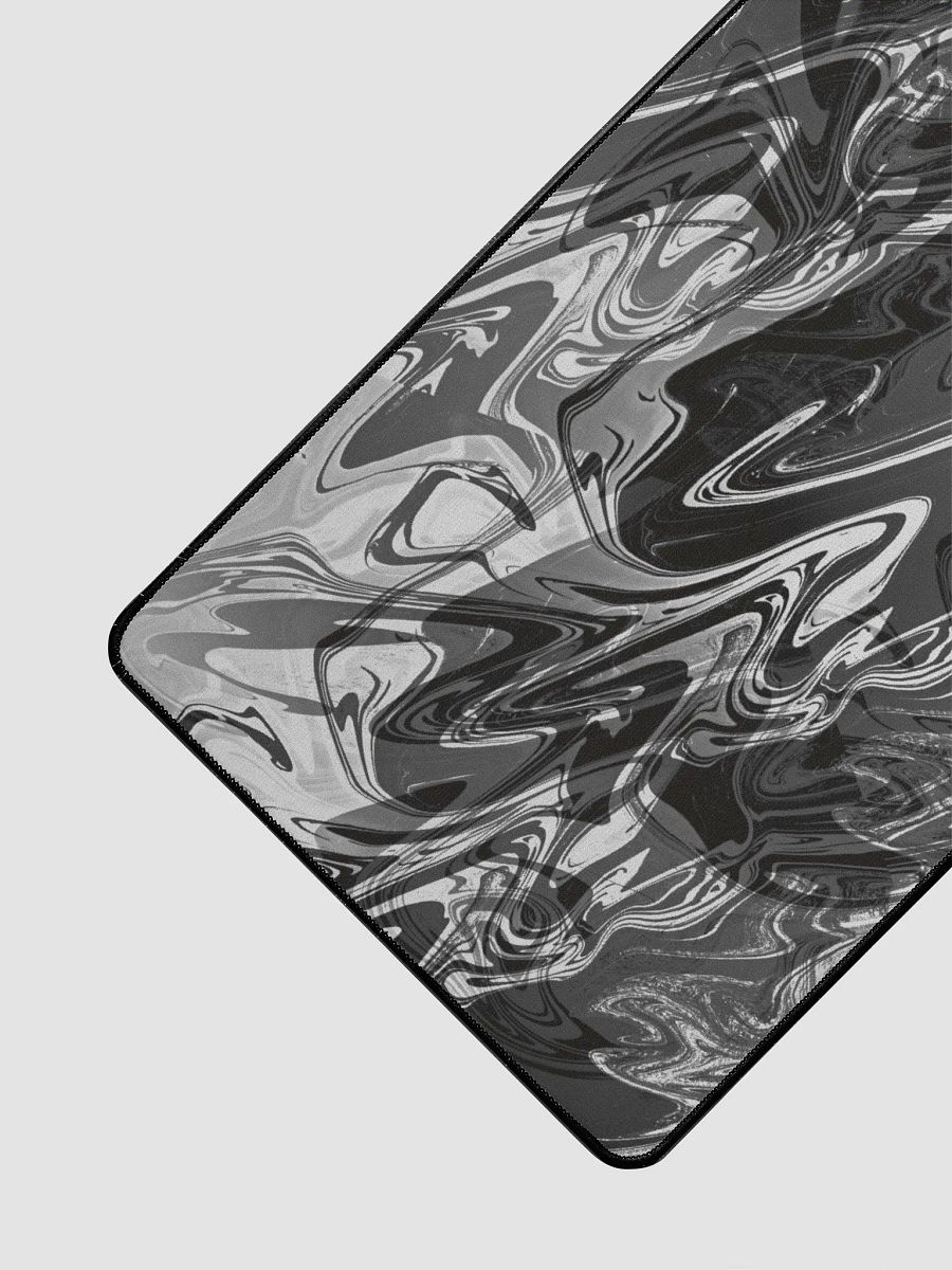 Black and White Swirl Pattern Desktop Mat product image (3)