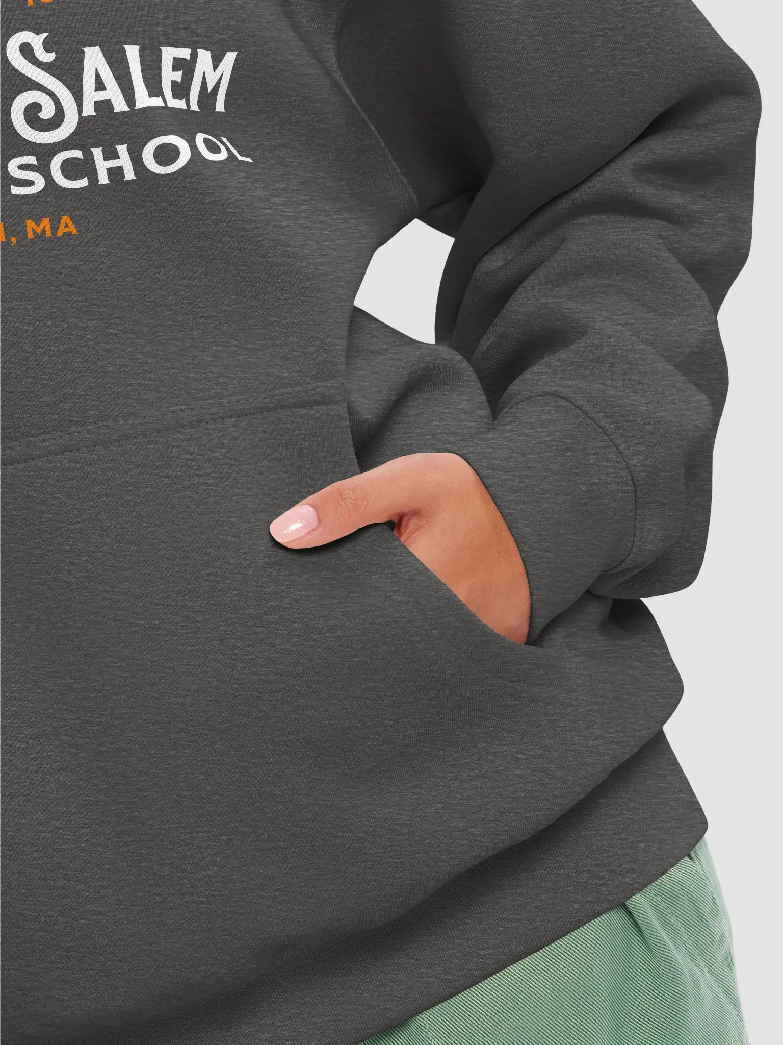 Witch Flying Broomstick Halloween Hoodie product image (16)