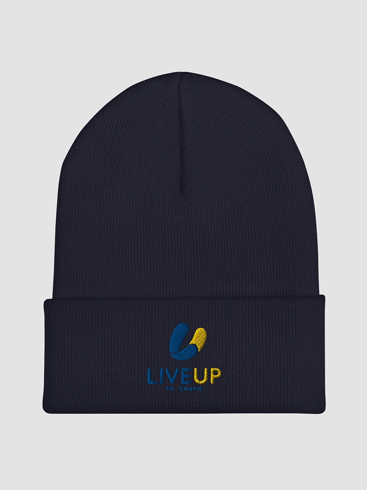 [LiveUp] Embroidered Cuffed Beanie Yupoong 1501KC product image (1)