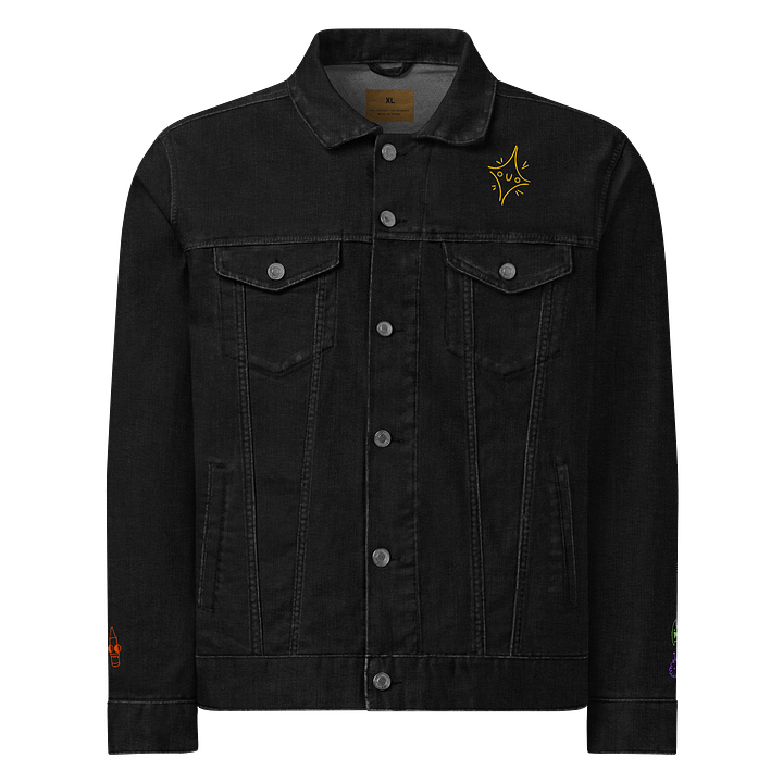 Mischief Makers Embroidered Denim Jacket product image (1)