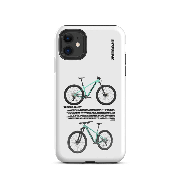 White Roscoe 7 iPhone Case product image (47)