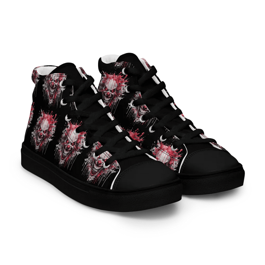 Grinning Menace High Top Canvas Shoes product image (12)