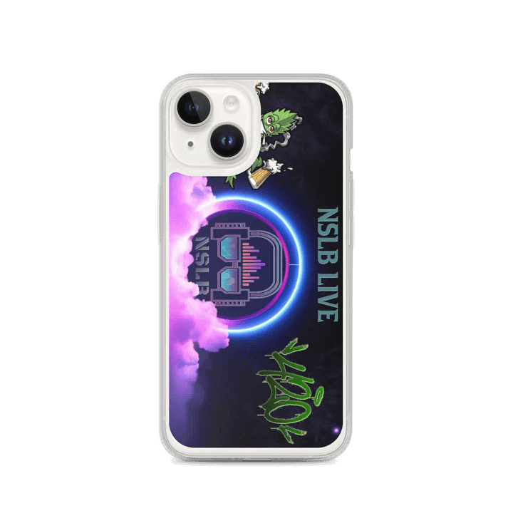 NSLB 420 Skull Clear iPhone® Case product image (4)