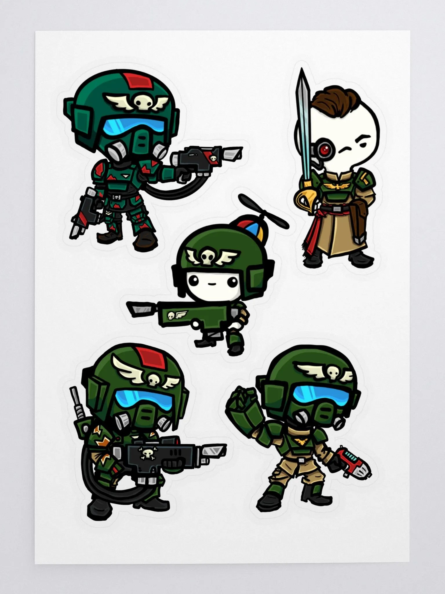 Guard Sticker Sheet product image (3)