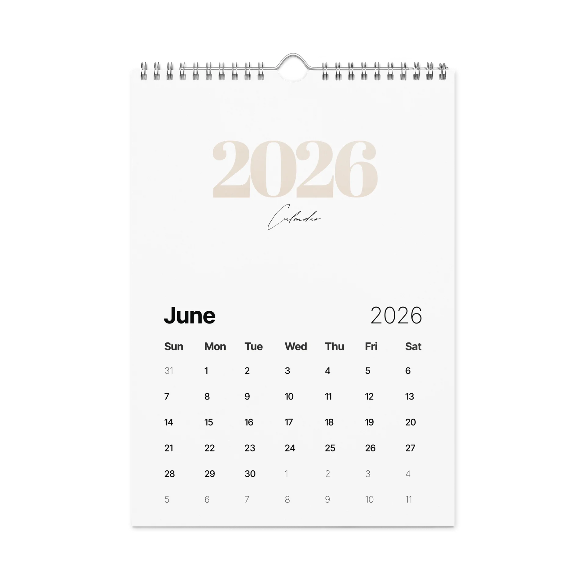 2026 Wall Calendar product image (8)