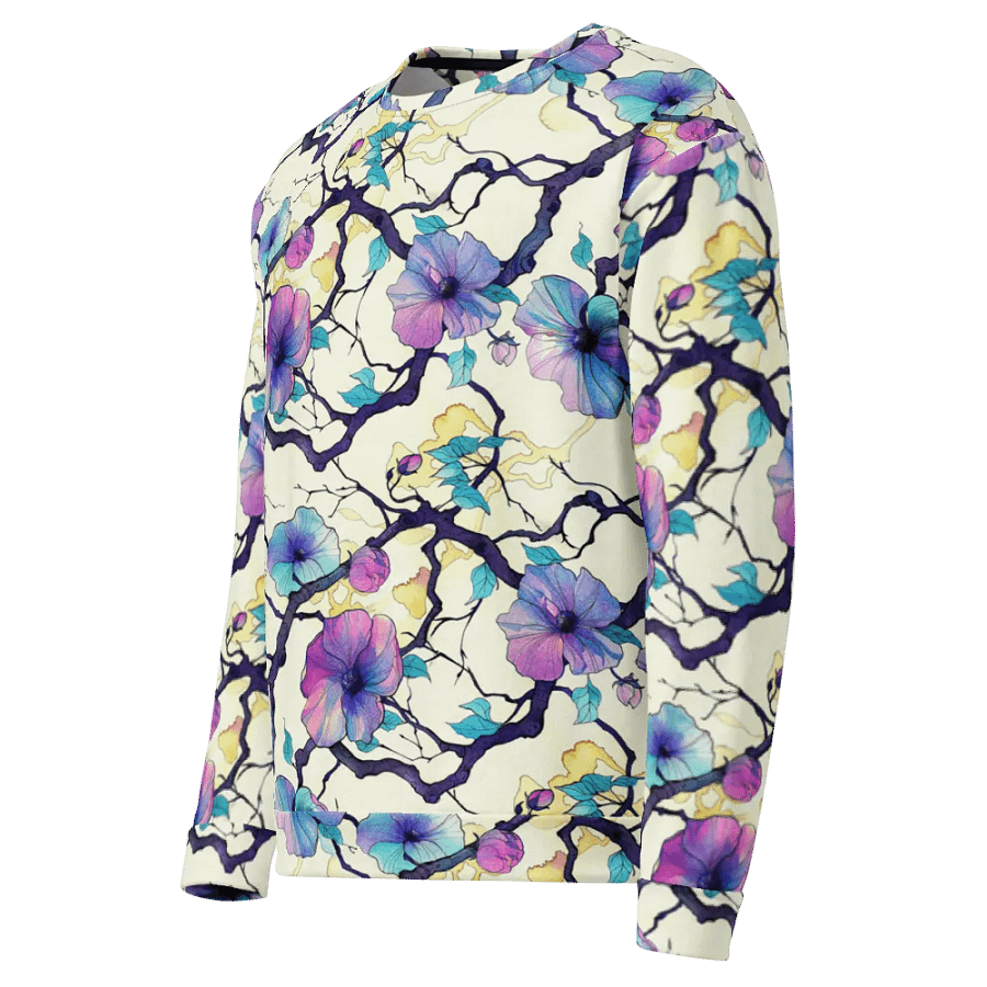 Whimsical Garden All-Over Print Sweatshirt product image (5)