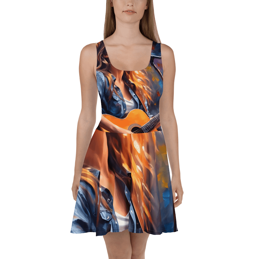 'Impossible Dream' Sleeveless Skater Dress product image (2)