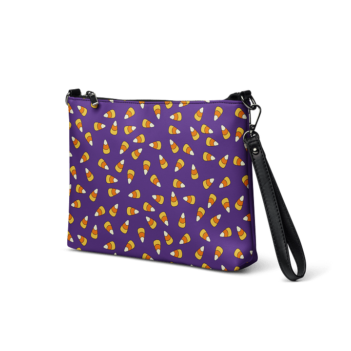 "Scattered Candy Corn" Pattern - Crossbody Bag product image (2)